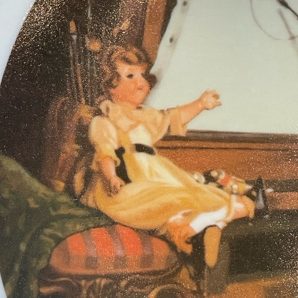 Limited Edition Norman Rockwell Collector Series Plate “Artist Daughter” - Picture 10 of 12
